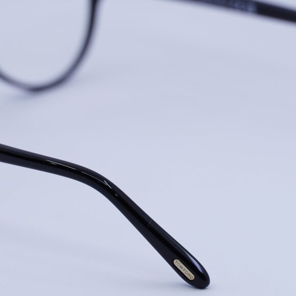 Tom Ford FT5012-B 001 Aviator Eyeglasses 53mm - Black/Blue Light Block - Picture 7 of 10
